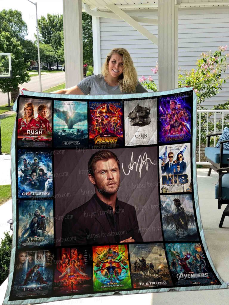 Chris Hemsworth 3D Quilt Blanket