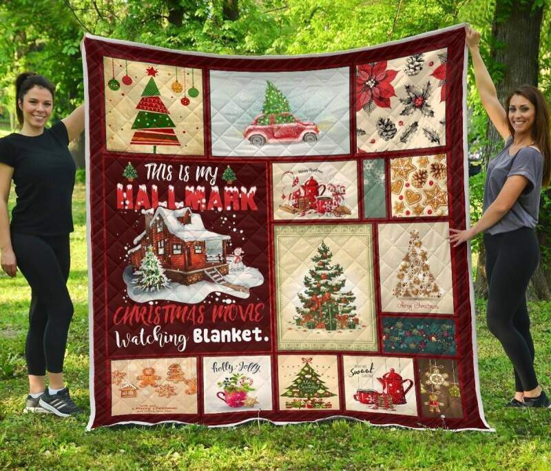 Christmas Lovely Christmas 3D Quilt Blanket