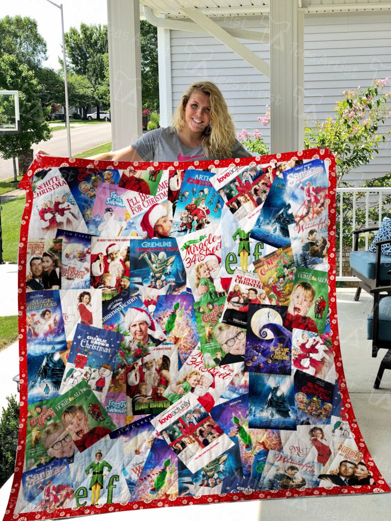 Christmas Movie 3D Quilt Blanket