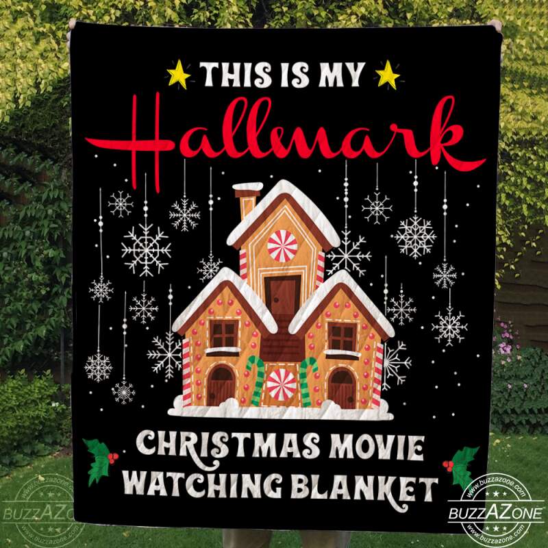 Christmas Movie Watching 3D Quilt Blanket