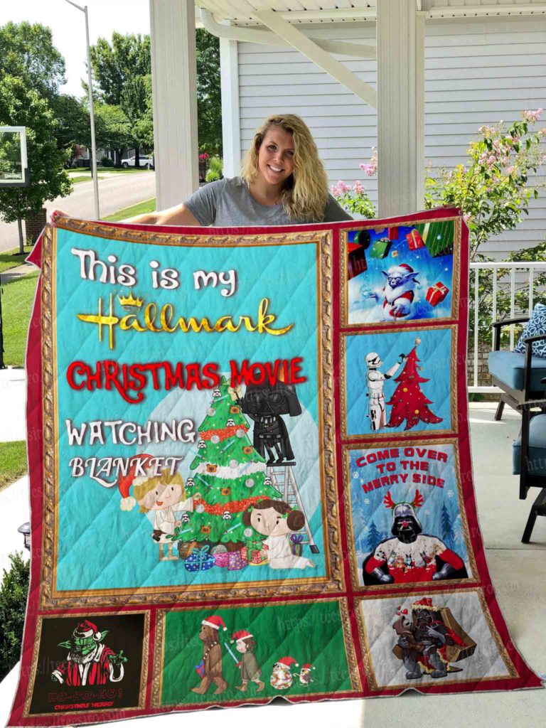 Christmas Star Wars 3D Quilt Blanket