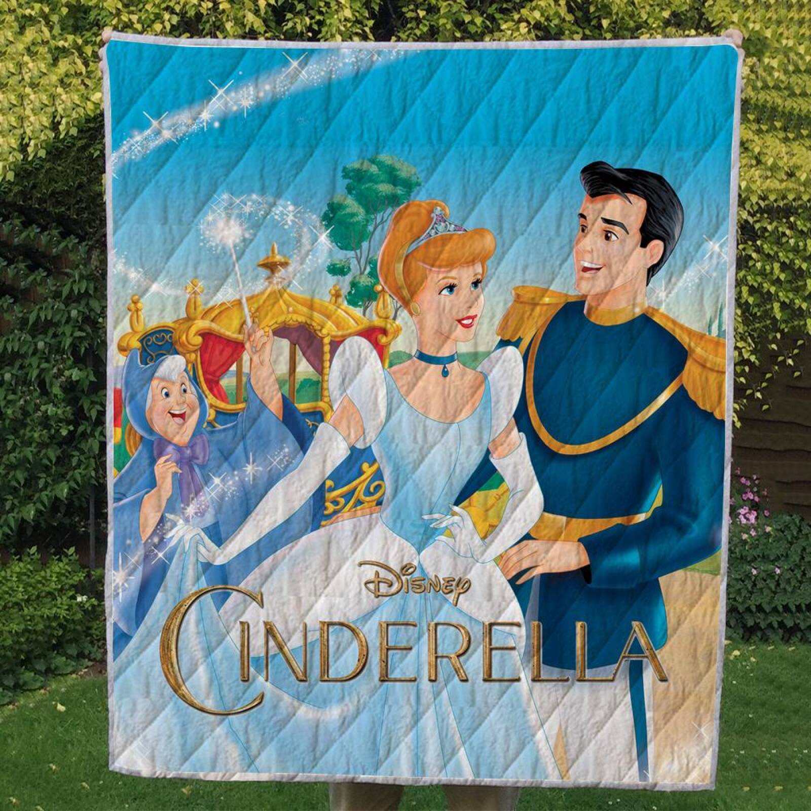 Cinderalla2 Style 3D Customized Quilt Blanket