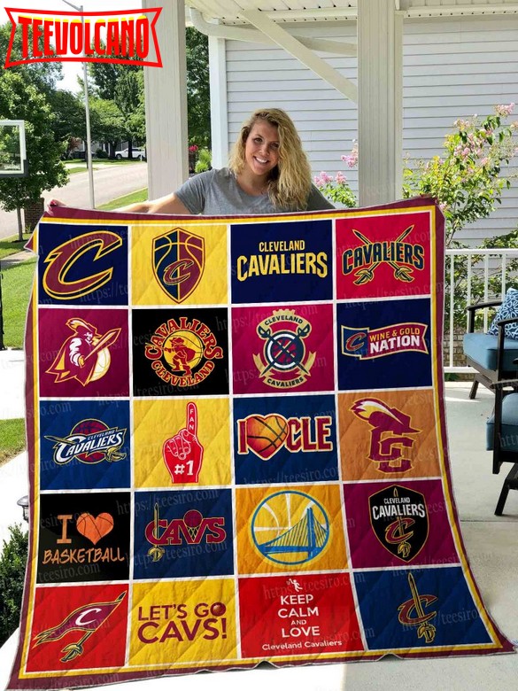 Cleveland Cavaliers 3D Quilt Blanket