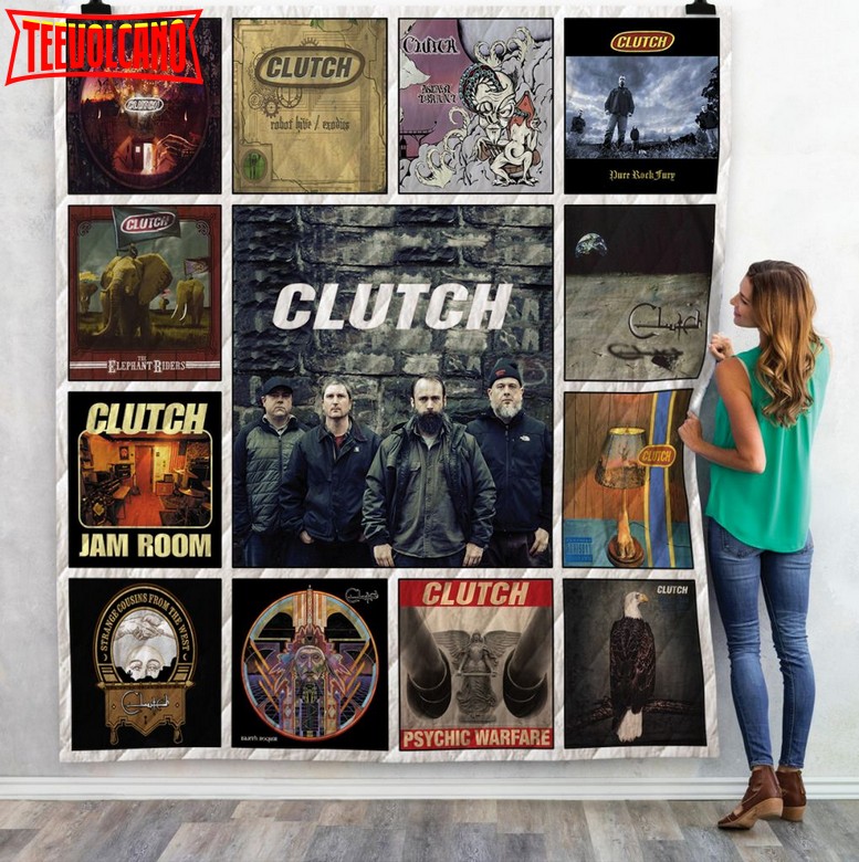 Clutch Band Albums 3D Quilt Blanket