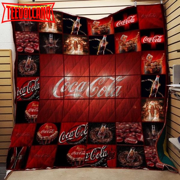 Coca 3D Customized Quilt Blanket