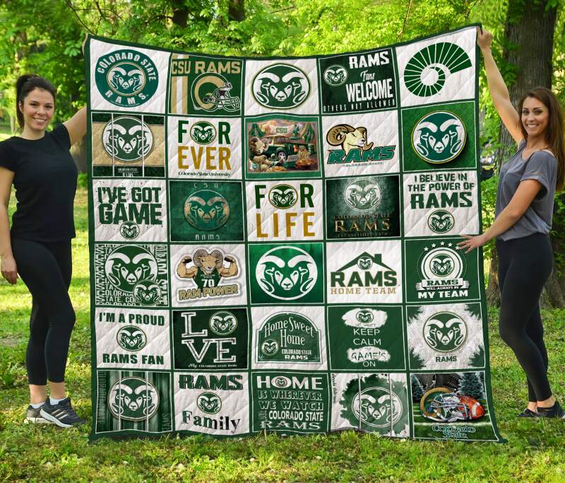 Colorado State Univesity 3D Customized Quilt Blanket