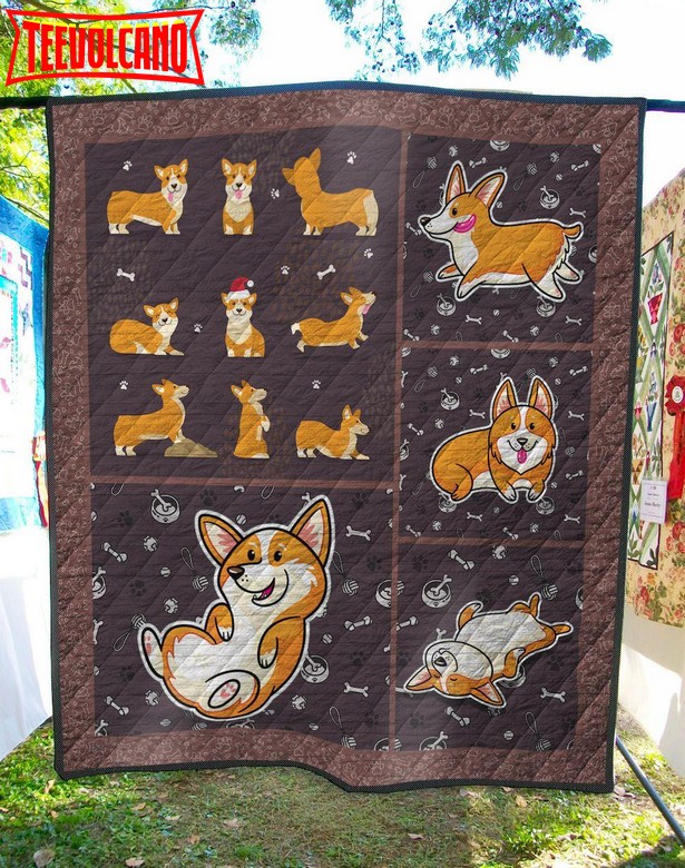 Corgii’M 3D Quilt Blanket