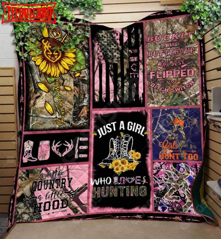 Country Girls Like 3D Customized Quilt Blanket