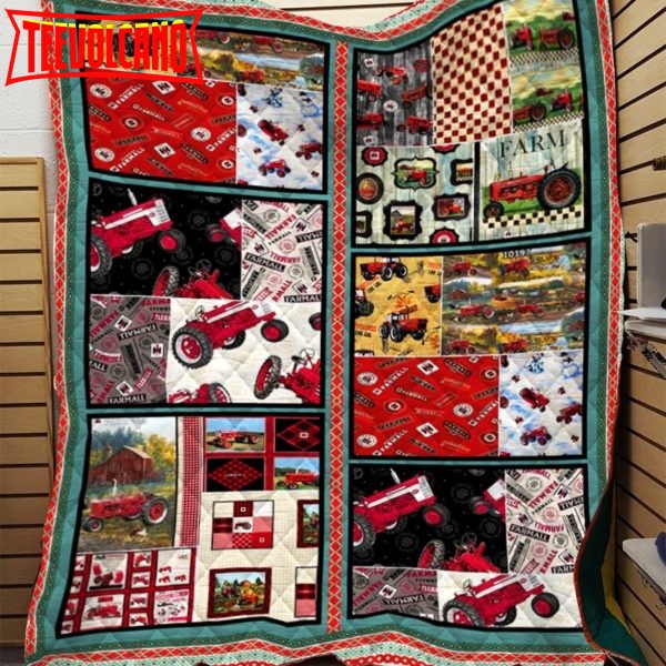 Cow Patchwork 3D Customized Quilt Blanket