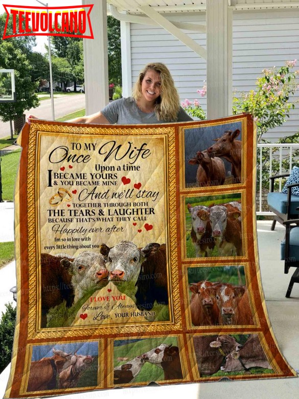 Cow Wife 3D Quilt Blanket