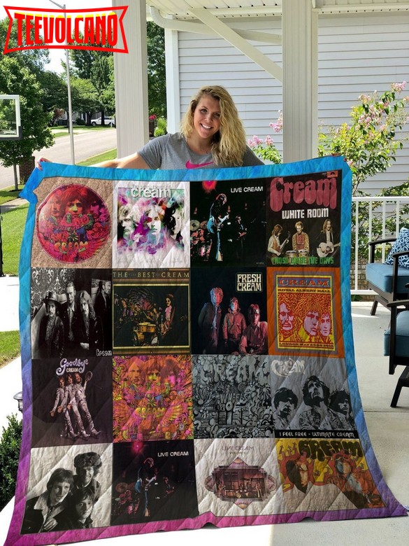 Cream Albums Quilt Blanket