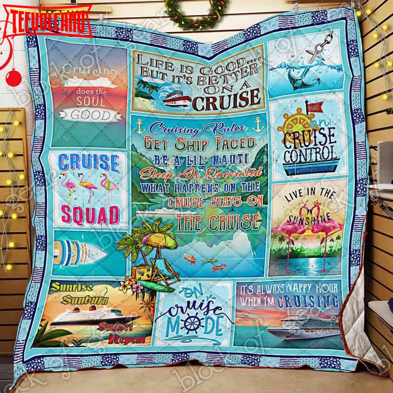 Cruising Rules 3D Quilt Blanket