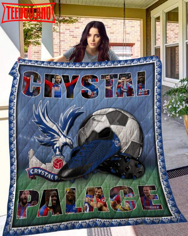 Crystal Palace F.C 3D Customized Quilt Blanket