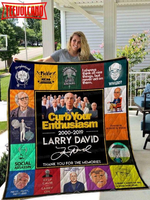 Curb Your Enthusiasm 3D Quilt Blanket