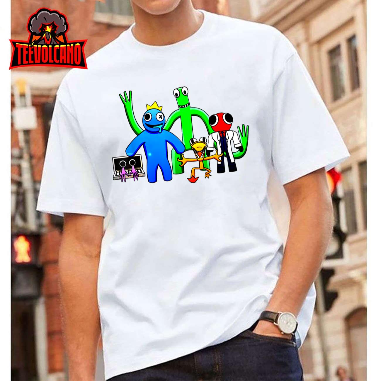 Cute Rainbow shirt, video game Friends gifts for boys girls T-Shirt