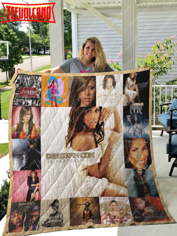 Deborah Cox Albums 3D Customized Quilt Blanket