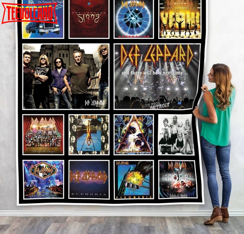 Def Leppard Quilt Blanket New Arival 2