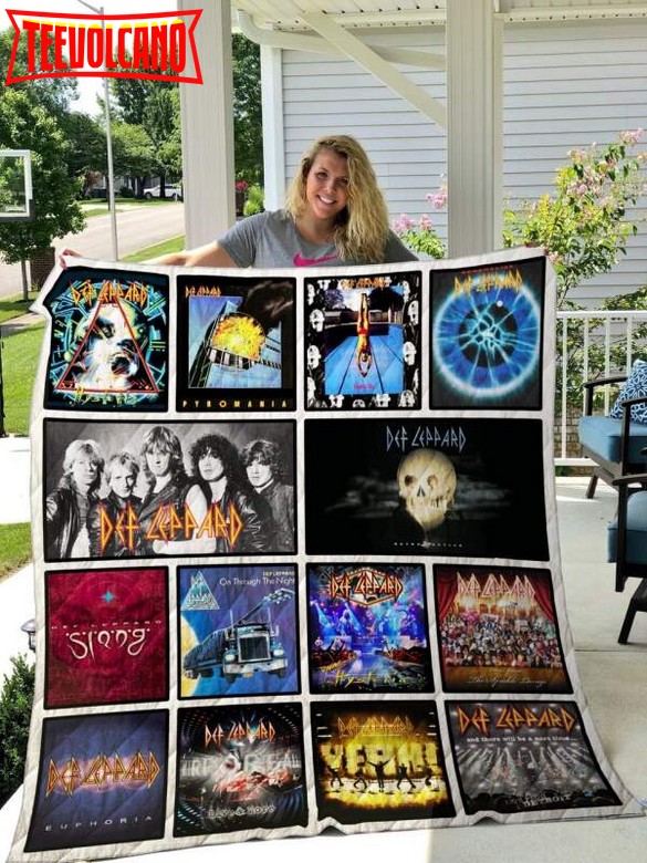 Def Leppard Quilt Blanket Style 2