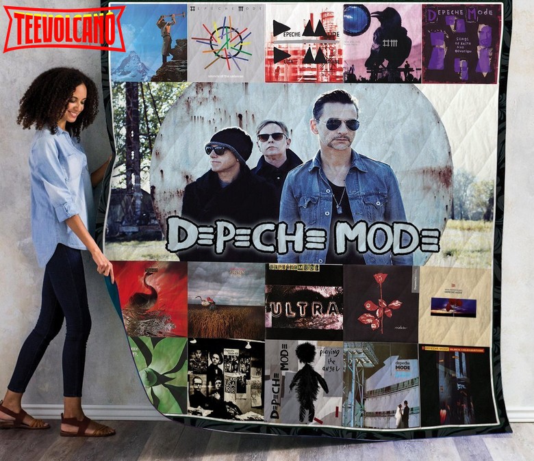 Depeche Mode Album Quilt Blanket