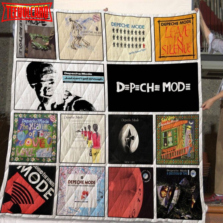 Depeche Mode Quilt Blanket