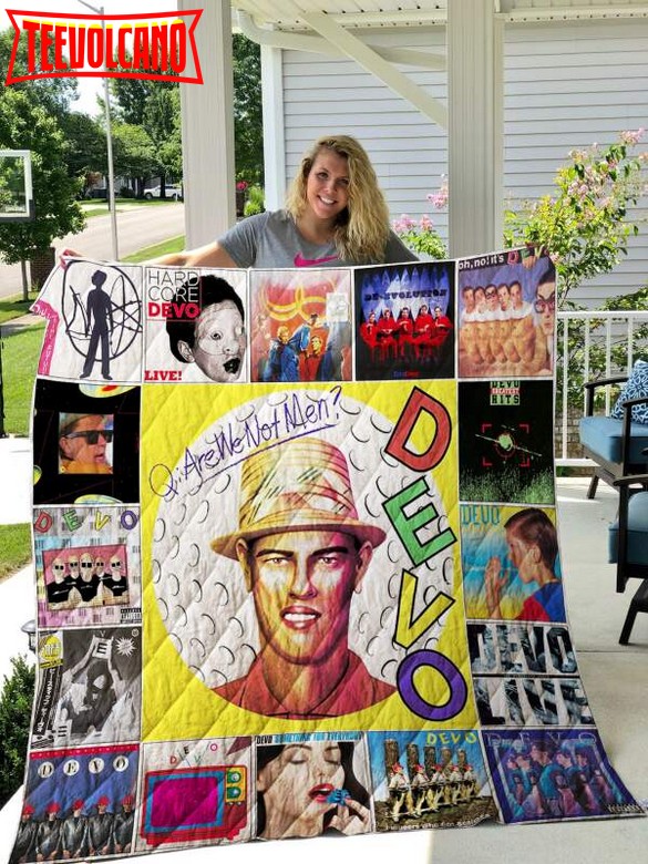 Devo 3D Customized Quilt Blanket