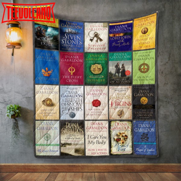 Diana Gabaldon Books 3D Customized Quilt Blanket