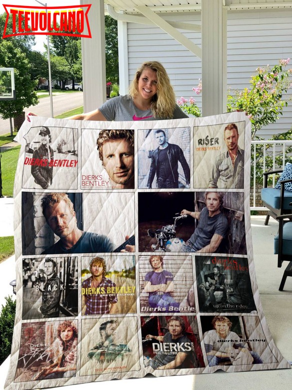 Dierks Bentley Albums 3D Customized Quilt Blanket