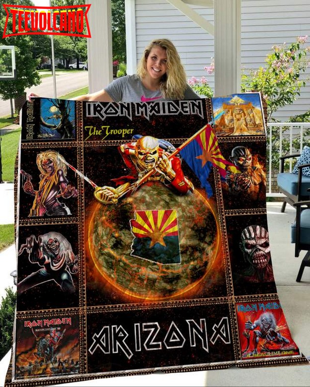 Diiron Maiden 3D Customized Quilt Blanket