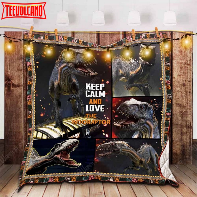 Dinosaur Indoraptor 3D Customized Quilt Blanket