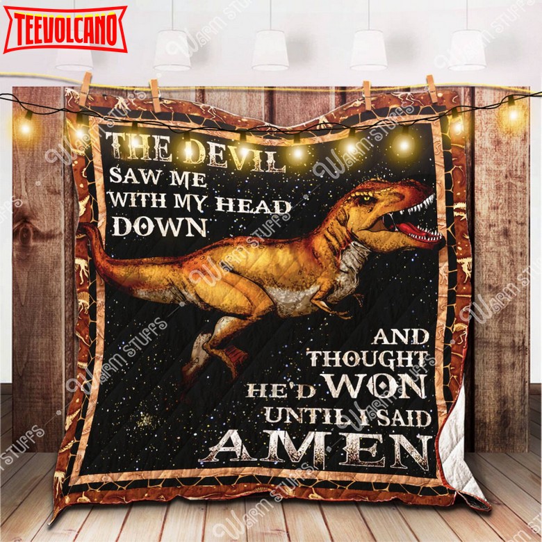 Dinosaur L03 3D Quilt Blanket