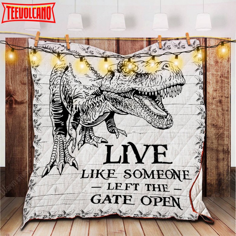 Dinosaur Lb 3D Customized Quilt Blanket