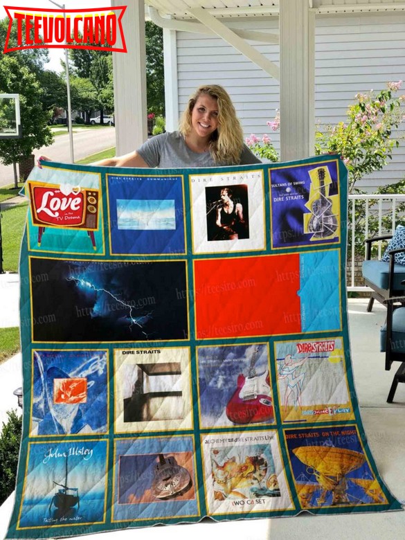 Dire Straits Albums 3D Quilt Blanket