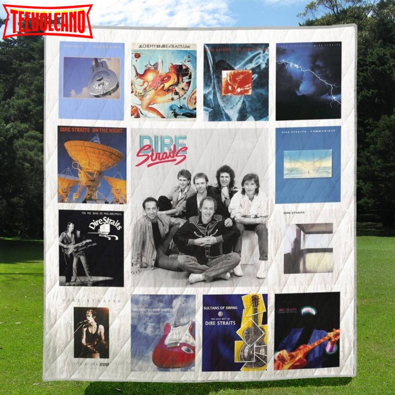 Dire Straits Customize Quilt Blanket