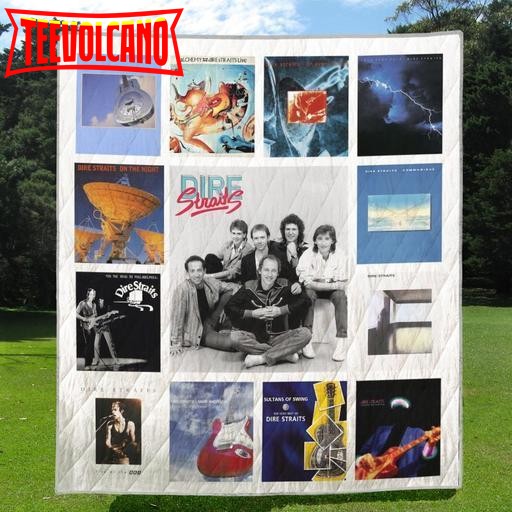 Dire Straits Quilt Blanket