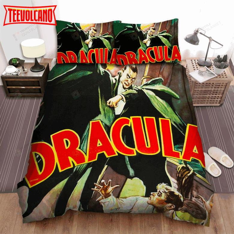 Dracula Movie Poster 1 Bed Sheets Duvet Cover Bedding Sets