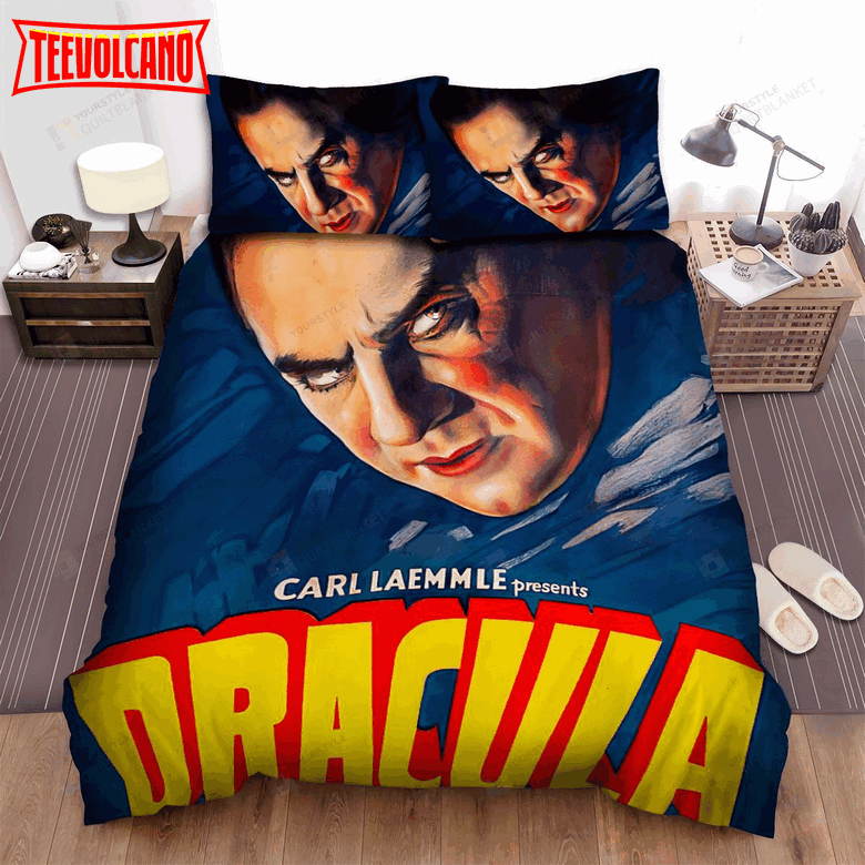 Dracula Movie Poster 4 Bed Sheets Duvet Cover Bedding Sets