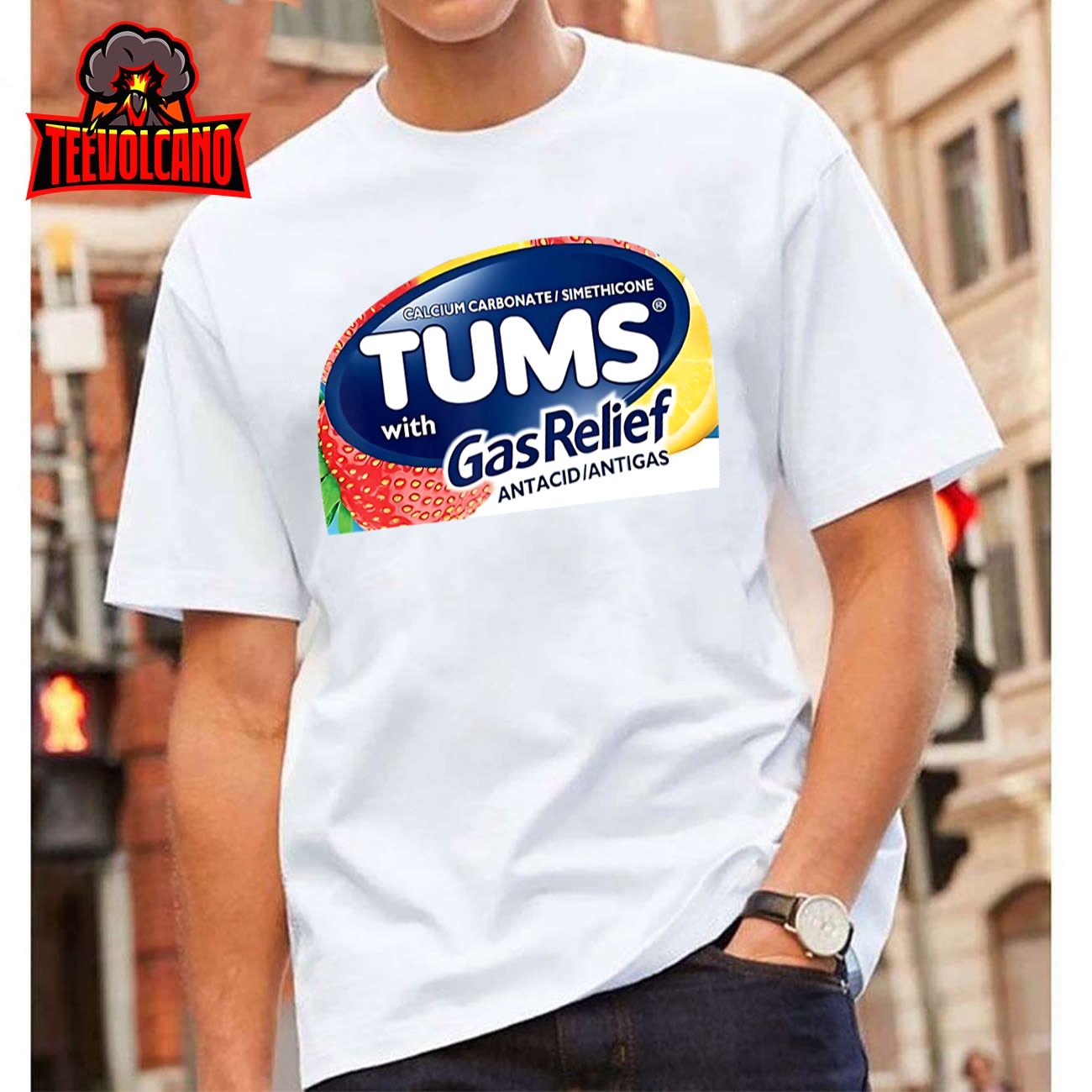 Funny Nurse Pharmacy Halloween Costume Tums With Gas Relief T-Shirt