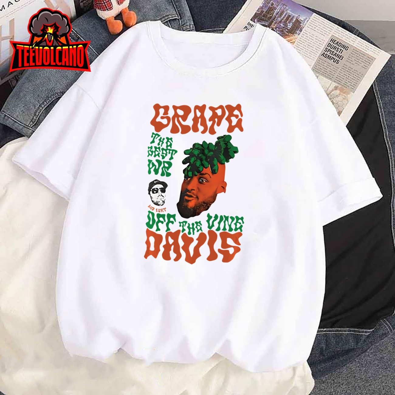 Grape Davis Funny Long Sleeve T-Shirt