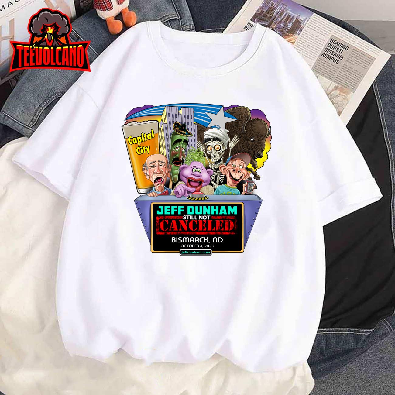 Jeff Dunham Bismarck, ND (2023) Long Sleeve Unisex T-Shirt