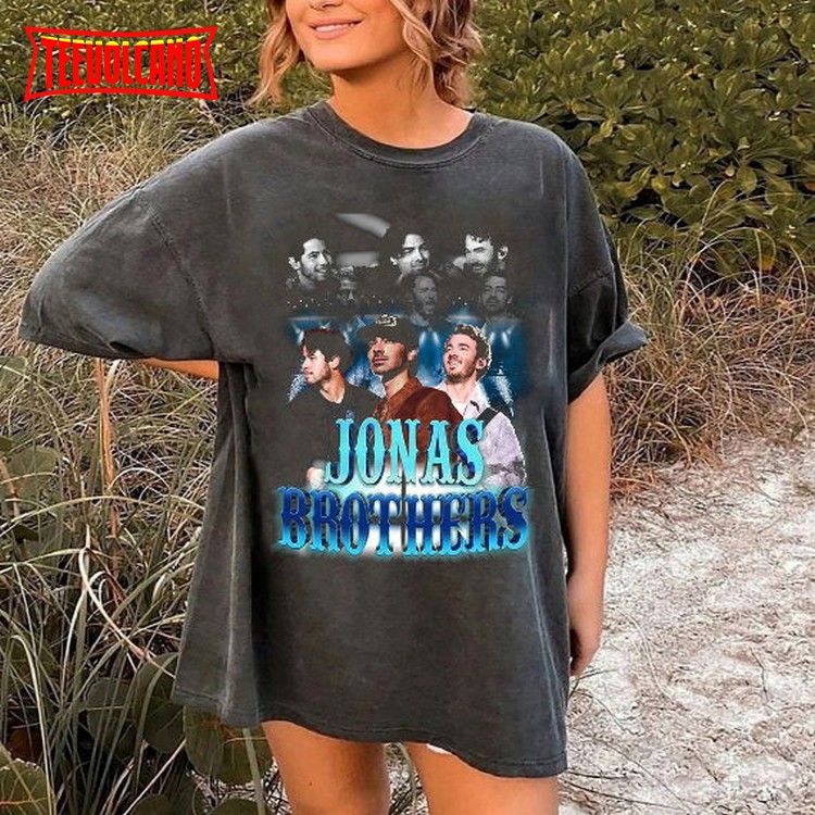 Jonas Five Albums One Night Tour Shirt, Jonas Brothers 2023 Tour Shirt V12