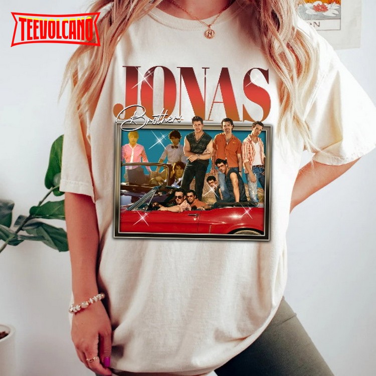 Jonas Five Albums One Night Tour Shirt, Jonas Brothers 2023 Tour Shirt V19