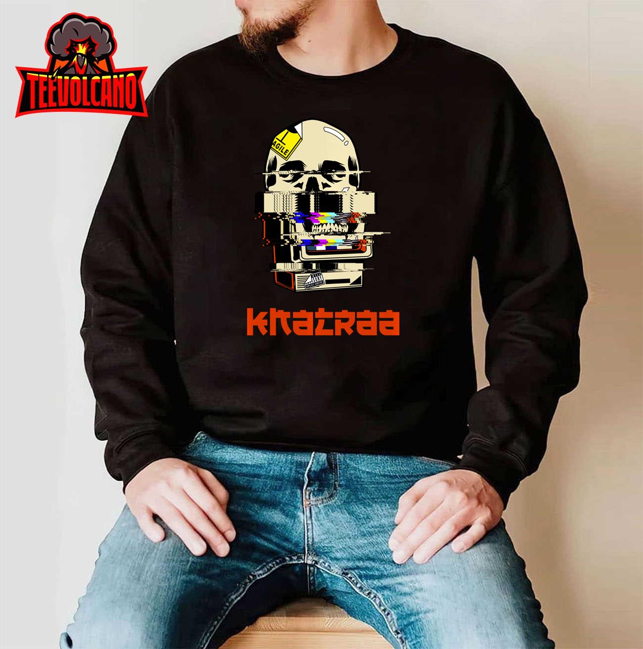 Khatraa Glitch Pullover Hoodie