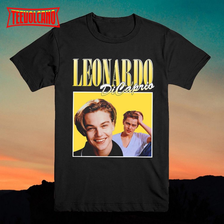 Leonardo Dicaprio Vintage Actor T-Shirt