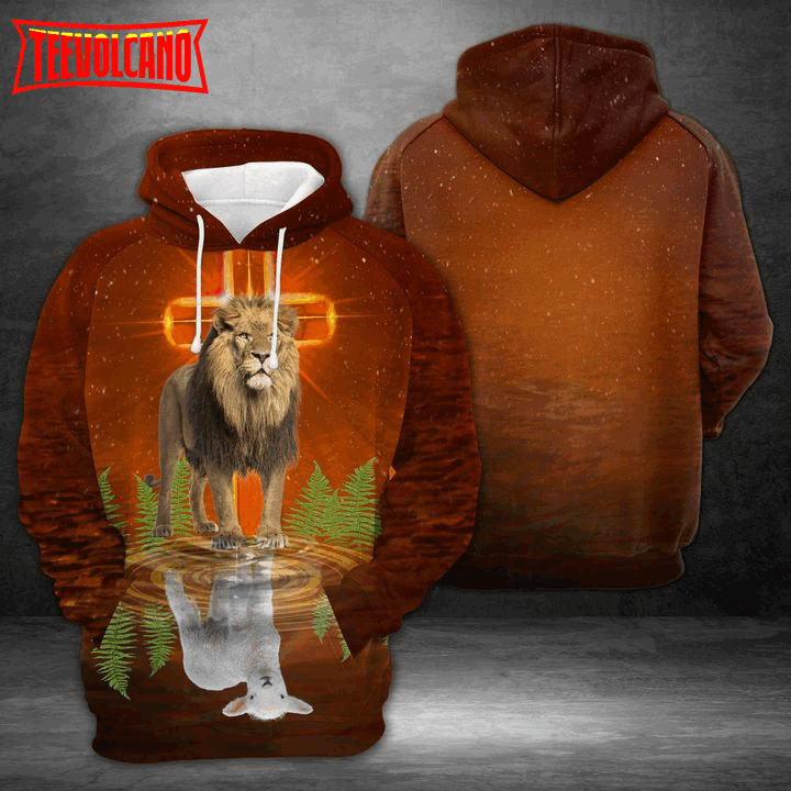 Lion And 3D Printed Hoodie