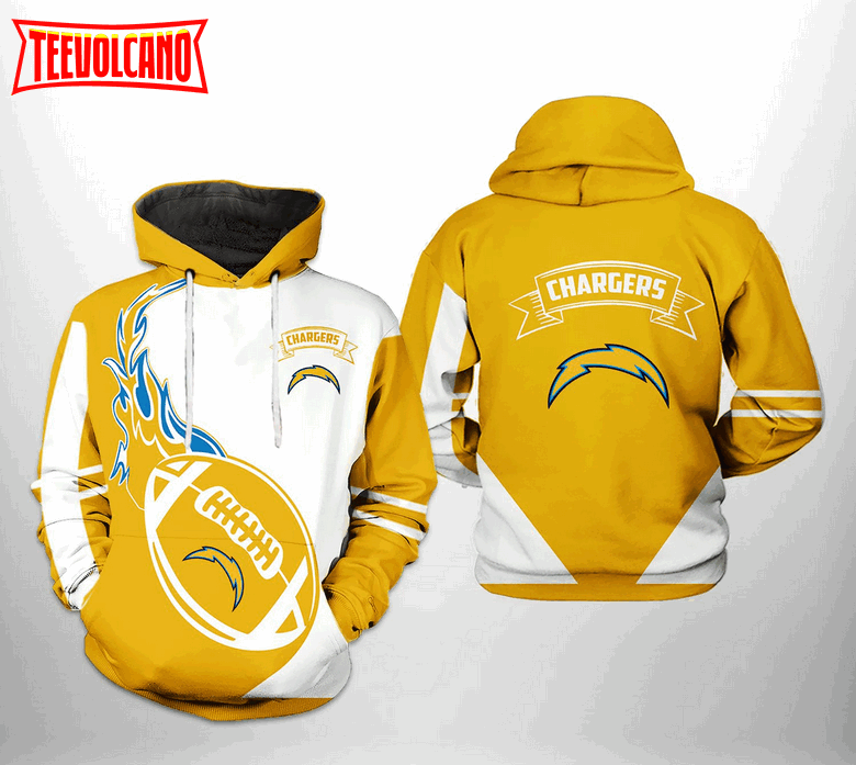 Los Angeles Chargers NFL Classic 3D Printed Hoodie