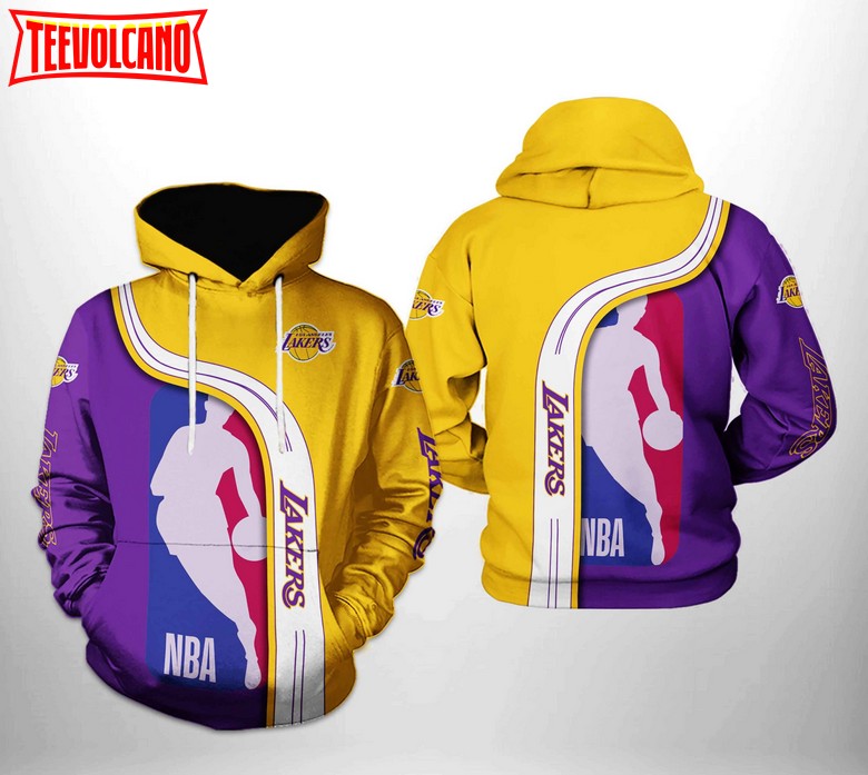 Los Angeles Lakers NBA Team 3D Printed Hoodie