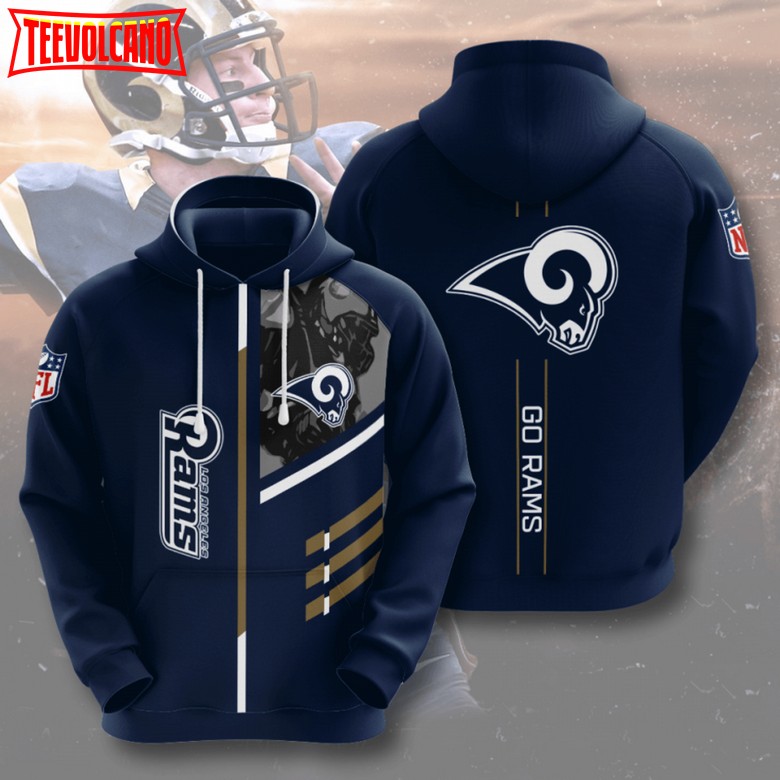 Los Angeles Rams American Football 3D Printed Hoodie