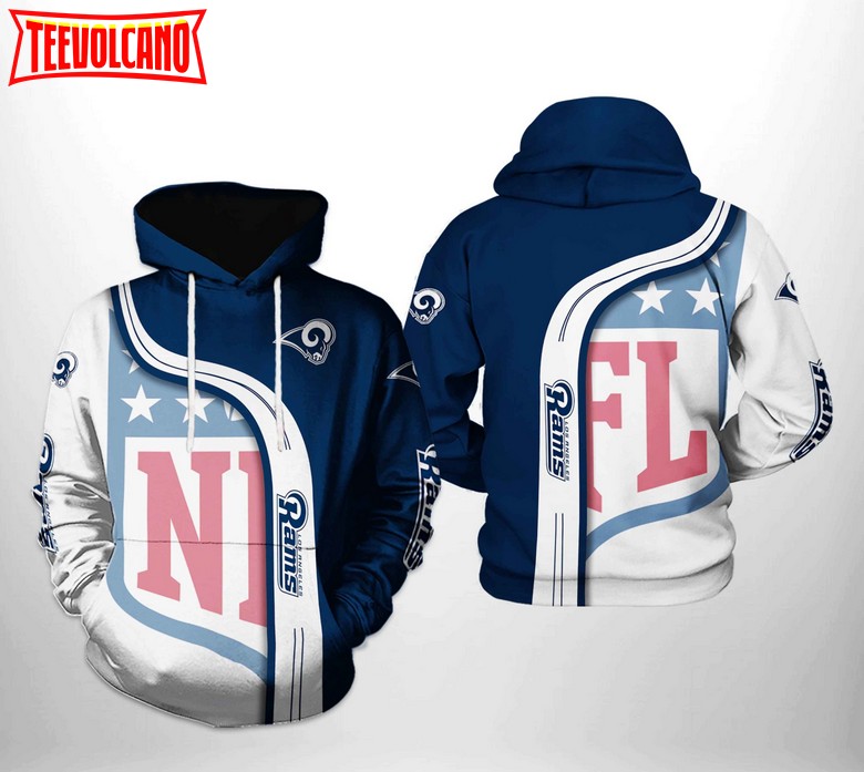 Los Angeles Rams NFL Team 3D Printed Hoodie