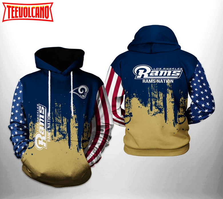 Los Angeles Rams NFL Team US 3D Printed Hoodie