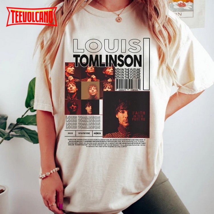 Louis Tomlinson Vintage T-Shirt, Louis Tomlinson Faith In The Future  T Shirt